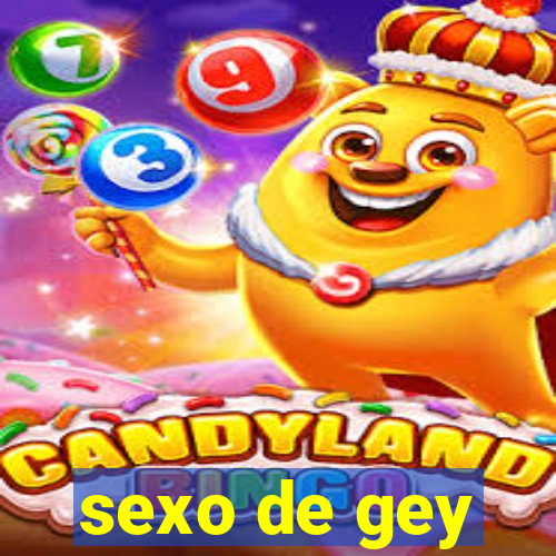 sexo de gey